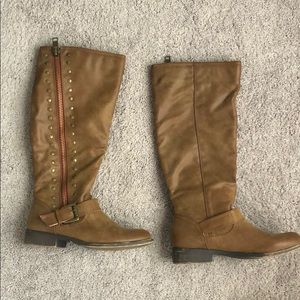 Just below the knee boots